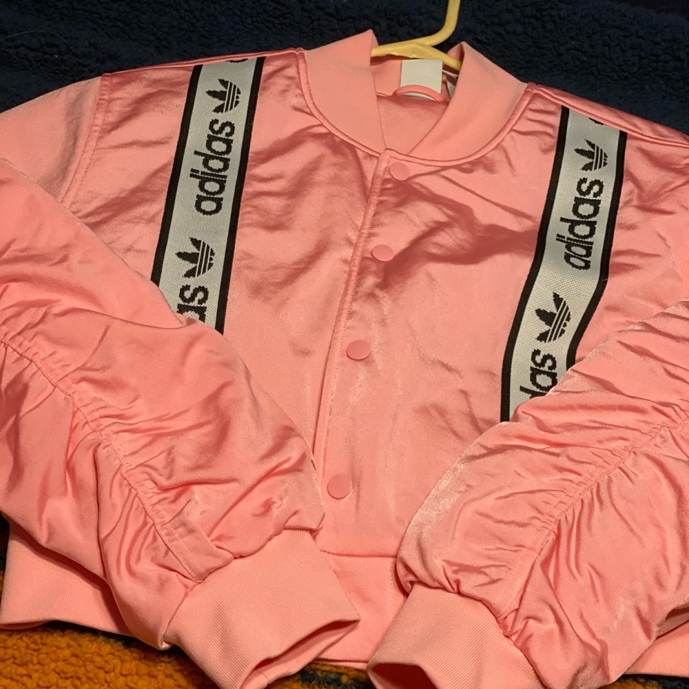 Adidas Pink puffer